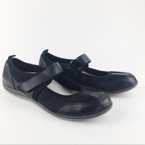 Vionic Allie Black Leather Mary Jane Sz 11